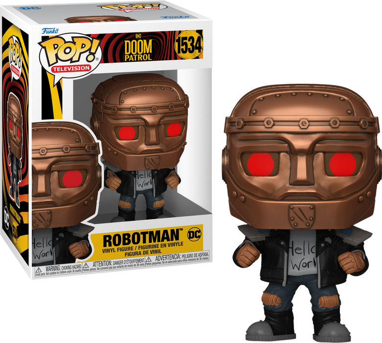 Funko POP! Television: Doom Patrol - Robotman #1534