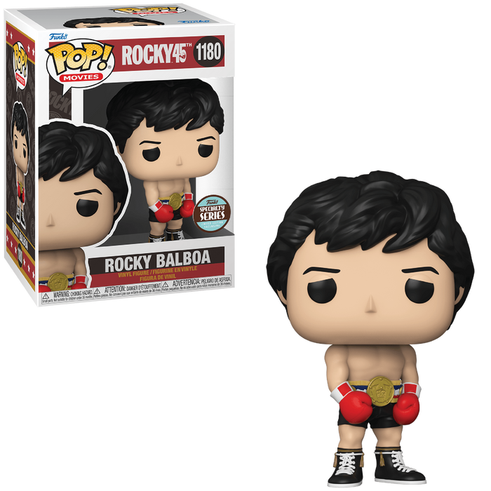 Funko POP! Movies: Rocky45 - Rocky Balboa (Specialty Series)(Damaged Box) #1180