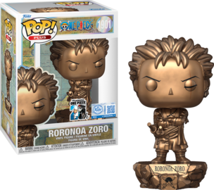 Funko POP! Animation Plus: One Piece - Roronoa Zoro (Funko Sticker/ Funko)(Damaged Box) #1901