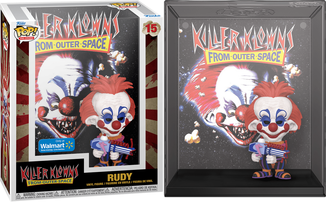 Funko POP! VHS Covers: Killer Klowns From Outer Space - Rudy (Walmart) #15