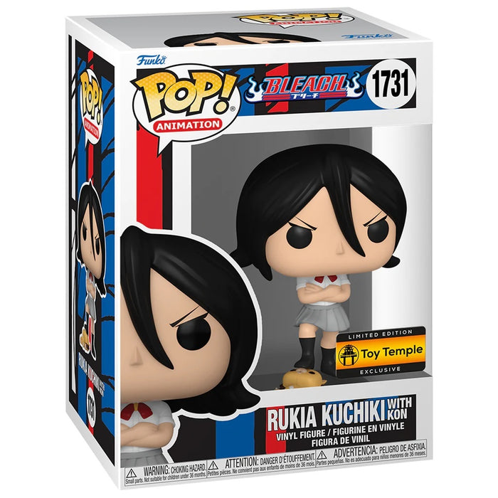 Funko POP! Animation: Bleach - Rukia Kuchiki w/ Kon (Toy Temple)(Damaged Box) #1731