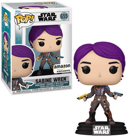 Funko POP! Star Wars: Sabine Wren (Amazon)(Damaged Box) #655