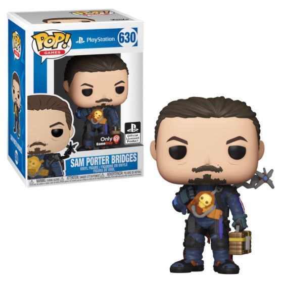 Funko POP! Games: Playstation: Sam Porter Bridges (GameStop)(Damaged Box) #630