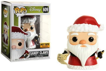 Funko POP! DIsney: Sandy Claws (Hot Topic)(Damaged Box) #609