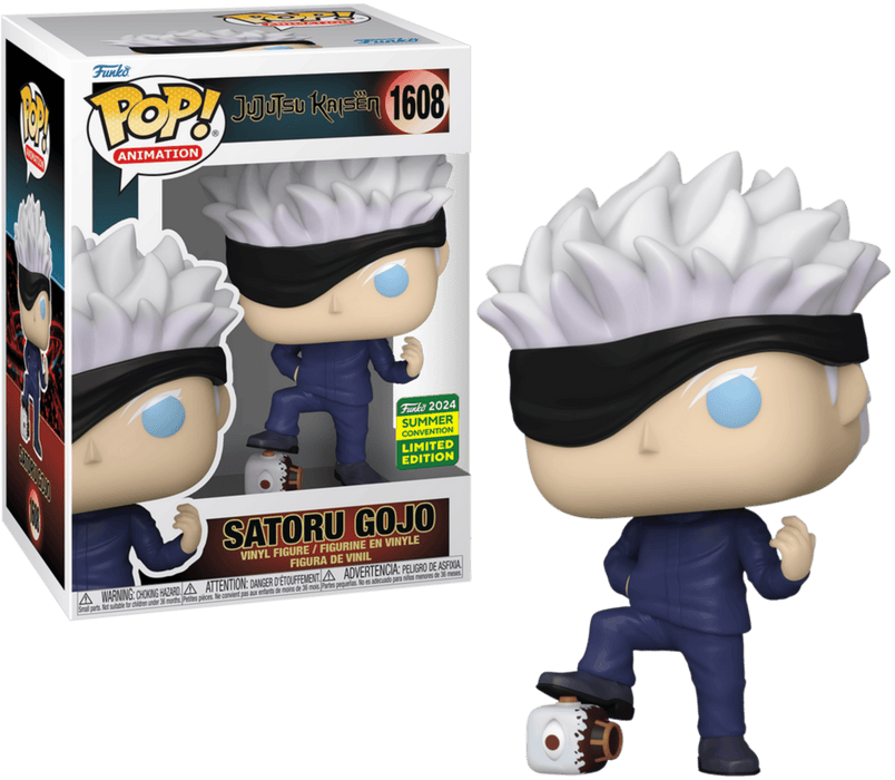 Funko POP! Animation: Jujutsu Kaisen - Satoru Gojo [w/ Defeated Jogo] (2024 Summer Convention) #1608
