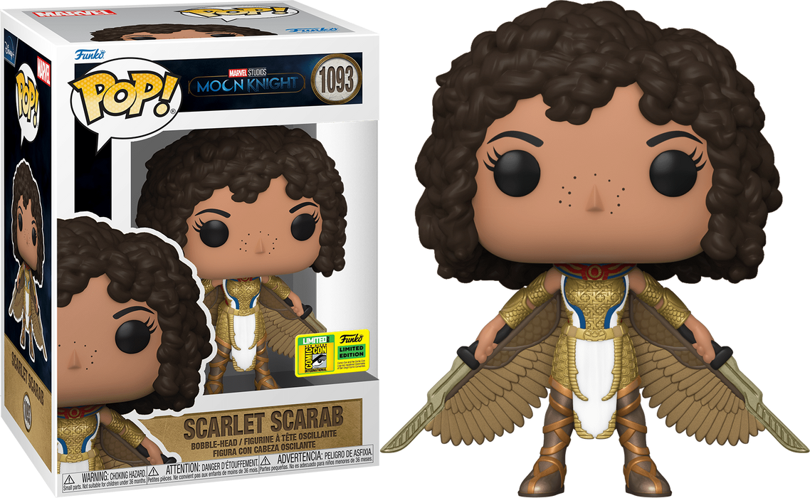 Funko POP! Marvel: Scarlet Scarab (2022 SDCC)(Damaged Box) #1093