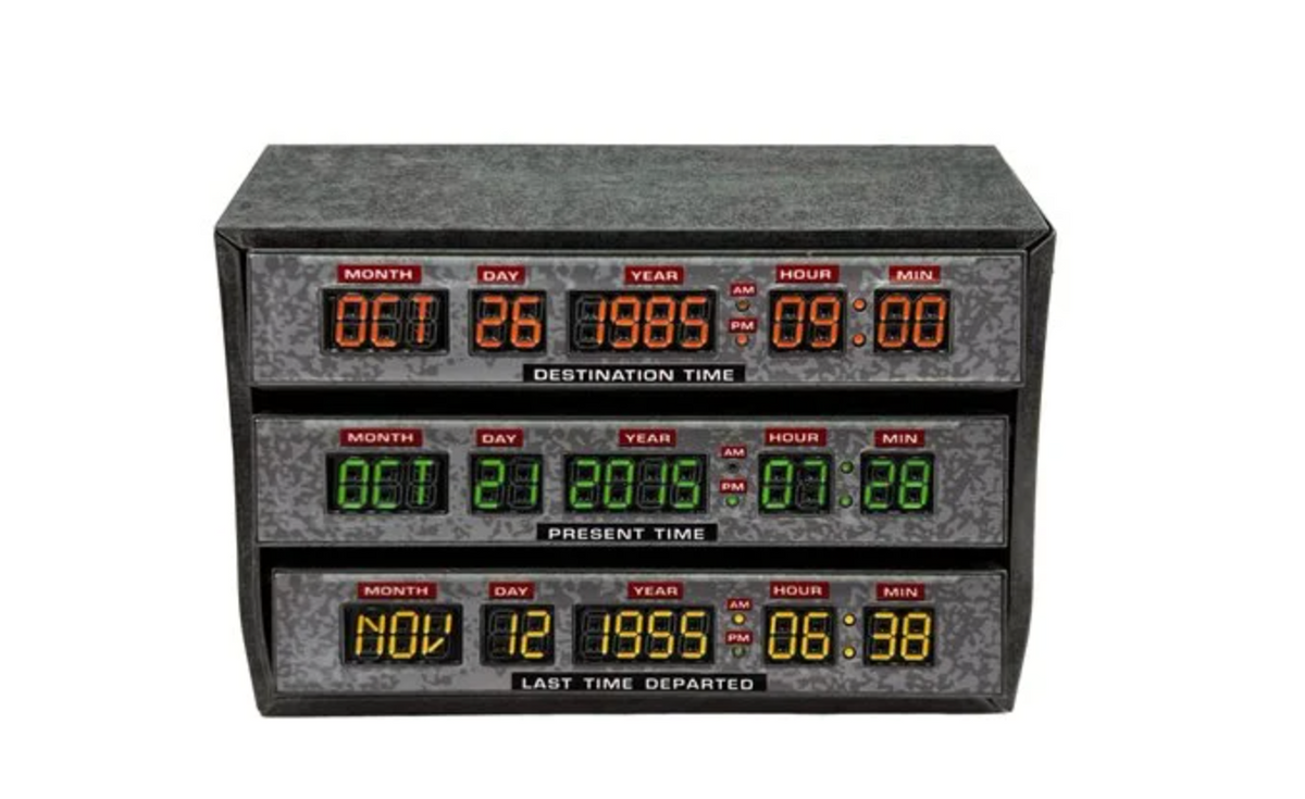 Back to the Future Time Circuits Scaled Prop Replica — The Pop Plug