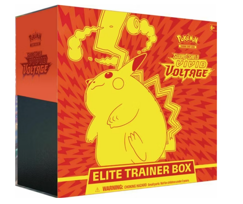 Pokémon TCG Sword & Shield Vivid Voltage Elite Trainer Box