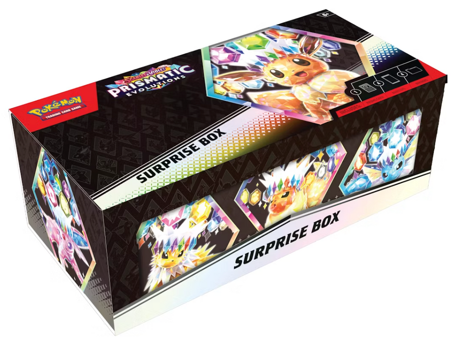 Pokémon Scarlet & Violet Prismatic Evolutions Surprise Box