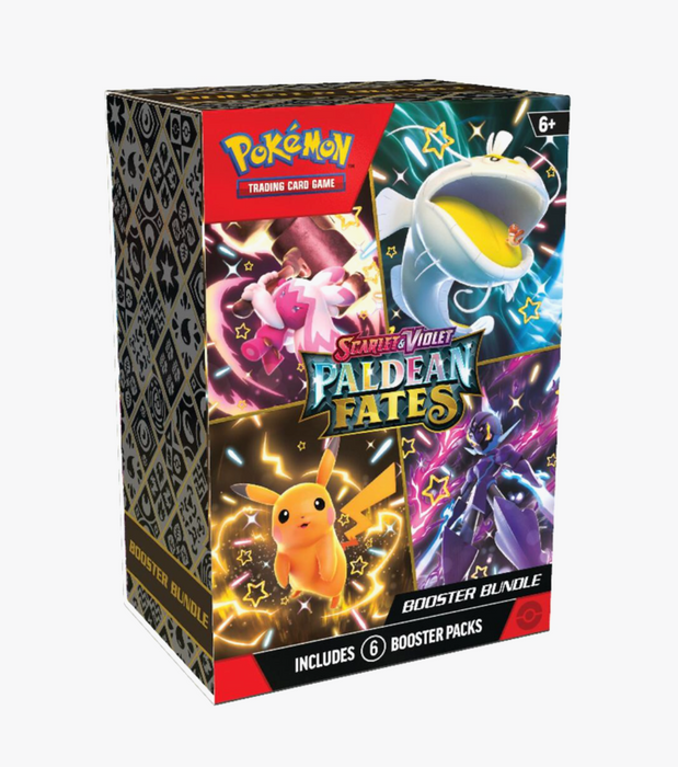 Pokémon TCG Scarlet & Violet Paldean Fates 6pk Booster Bundle