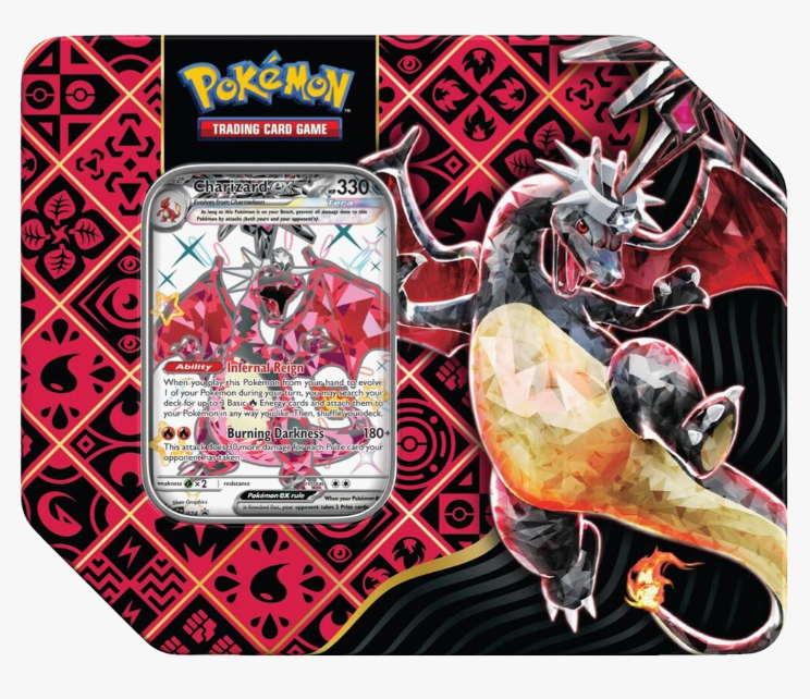 Pokemon Paldean Fates Tin [Charizard ex]