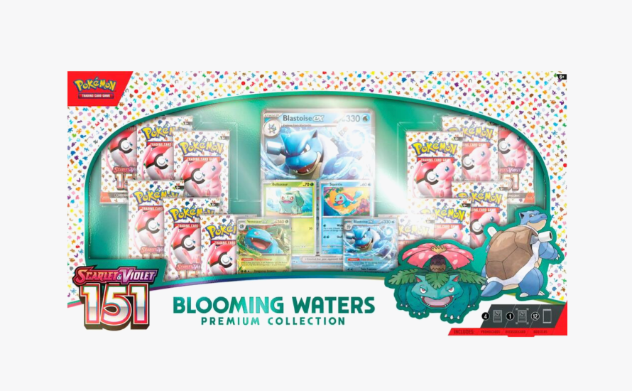Pokémon TCG Scarlet & Violet 151 - Blooming Waters Premium Collection
