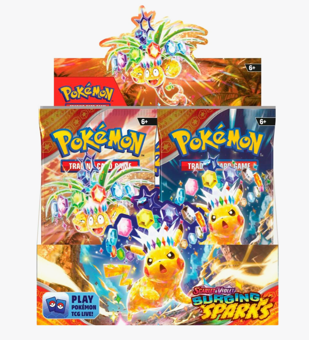 Pokémon Scarlet & Violet Surging Sparks SV08 Booster Box