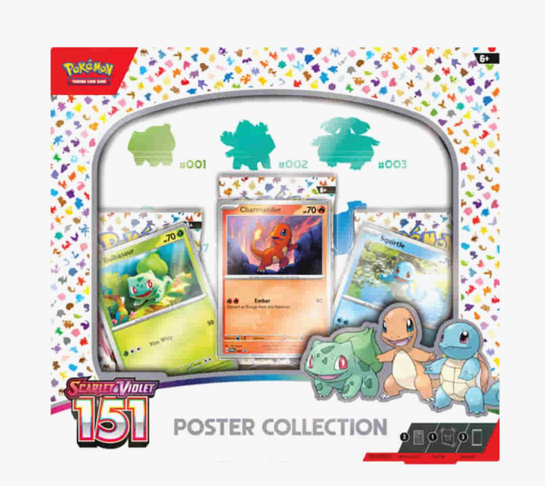 Pokémon Scarlet & Violet 151 Poster Collection