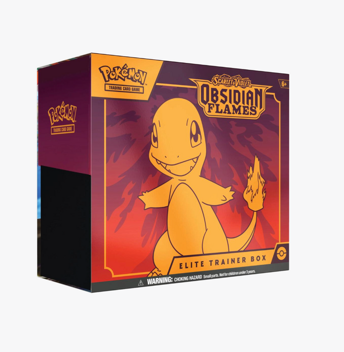 Pokémon Scarlet & Violet Obsidian Flames Elite Trainer Box (Tear)