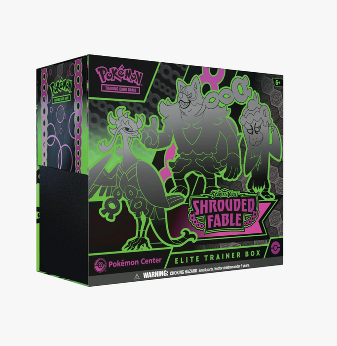 Pokémon Scarlet & Violet Shrouded Fable Elite Trainer Box [Pokemon Center]