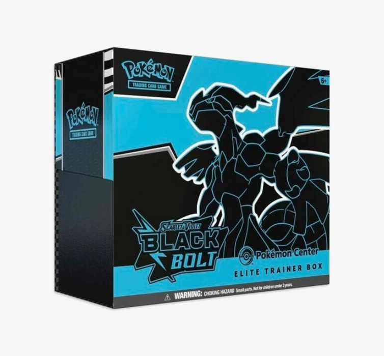 Pokémon Scarlet & Violet Black Bolt Trainer Box [Pokemon Center]