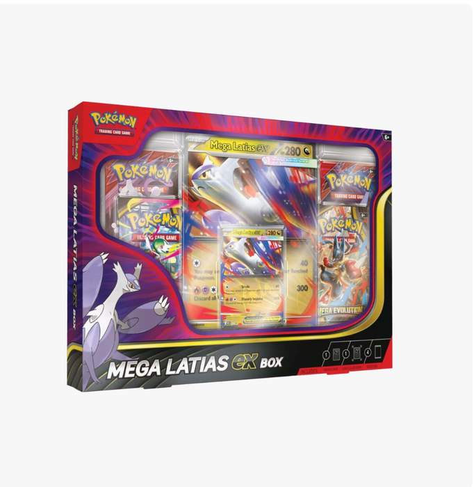 2025 Pokémon Mega Latias ex Box