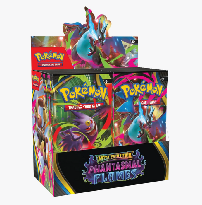 Pokémon Mega Evolution Phantasmal Flames Booster Box