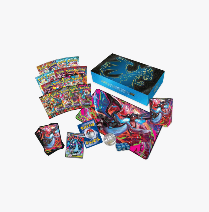 Pokemon Mega Evolution Phantasmal Flames Mega Charizard X ex Ultra Premium Collection