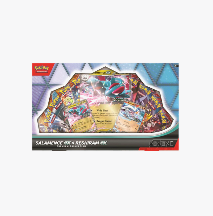 Pokémon TCG Salamence ex & Reshiram ex Premium Collection