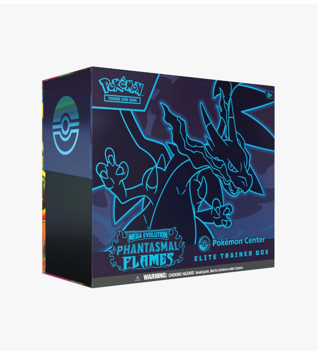 Pokémon TCG Mega Evolution Phantasmal Flames [Pokemon Center] Elite Trainer Box
