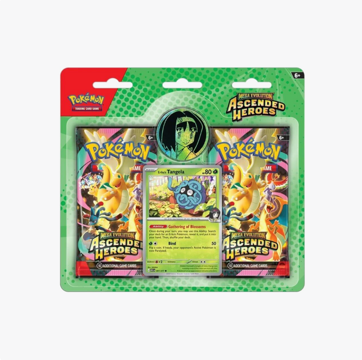 Pokémon Mega Evolution Ascended Heroes 2 Pack Blister [Random Art Selected]