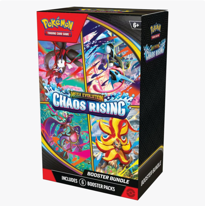 Pokémon TCG Mega Evolution Chaos Rising Booster Bundle