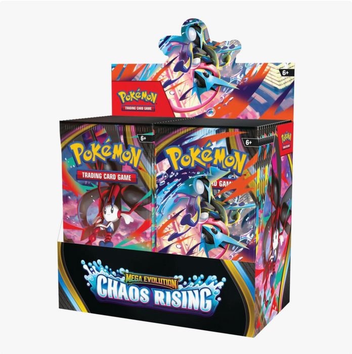 Pokémon Mega Evolution Chaos Rising Booster Box