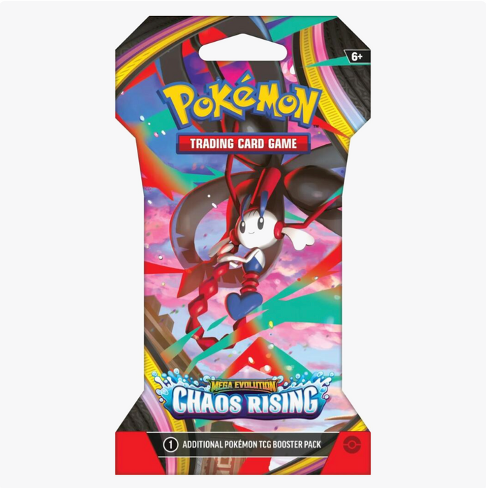 Pokémon Mega Evolution Chaos Rising Sleeved Booster Pack