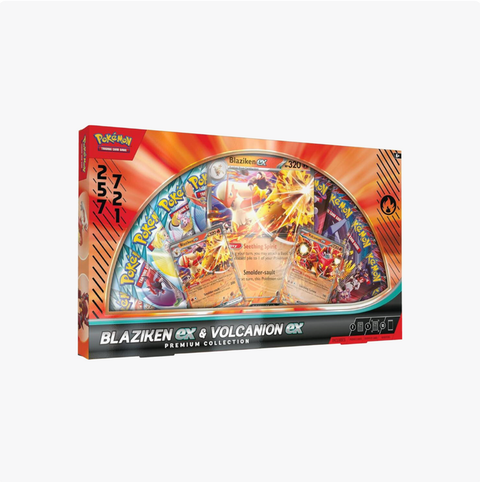Pokémon TCG Blaziken ex & Volcanion ex Premium Collection