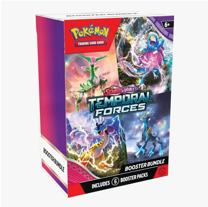 Pokémon Scarlet & Violet Temporal Forces Booster Bundle Box