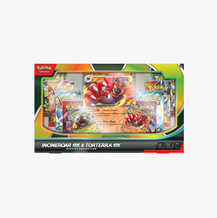 Pokémon TCG Incineroar ex & Torterra ex Special Collection