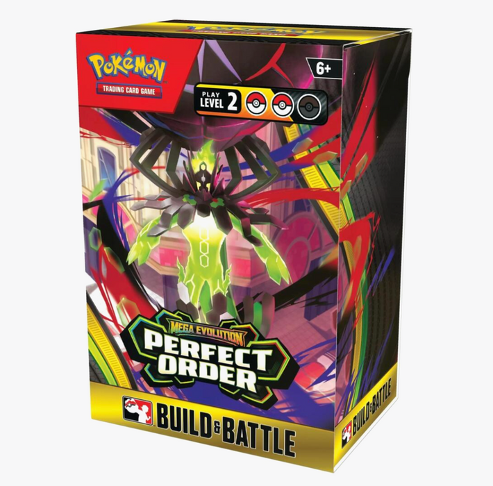 Pokémon TCG Mega Evolution Perfect Order Build & Battle Box