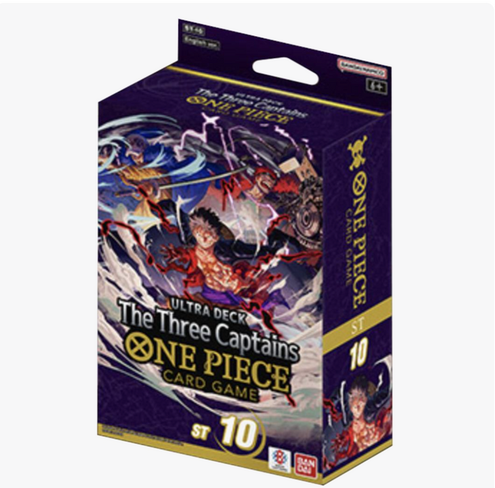 One Piece TCG The Three Captains One Piece Card Game [ST 10]
