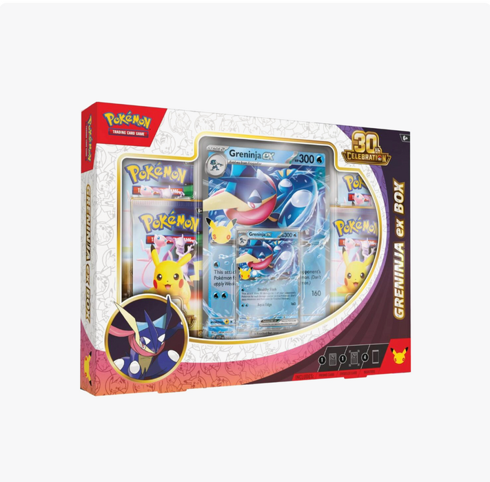 Pokemon 30th Celebration Greninja ex Box