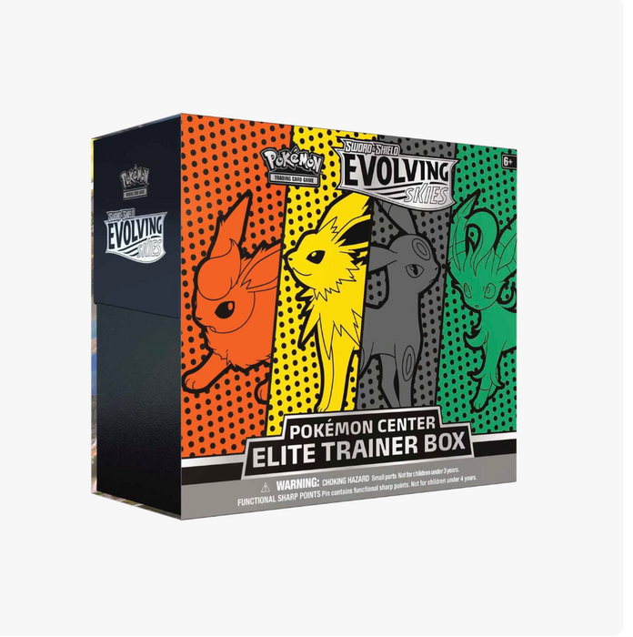 Pokémon Sword & Shield Evolving Skies Elite Trainer Box [Pokemon Center][Flareon/Jolteon/Umbreon/Leafeon]