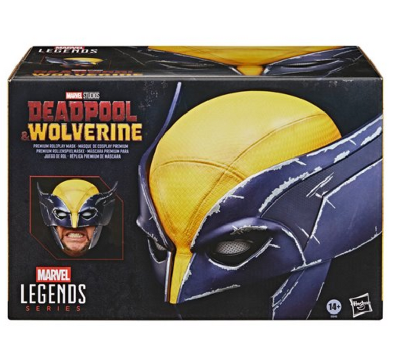 Marvel Legends Deadpool & Wolverine Wolverine Premium Roleplay Mask Prop Replica
