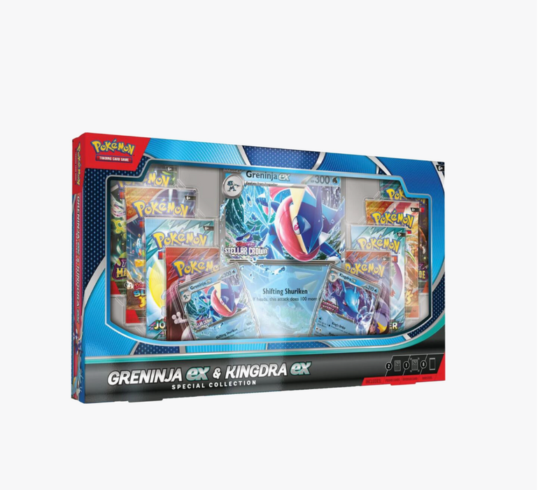 Pokémon TCG Greninja ex & Kingdra ex Premium Collection
