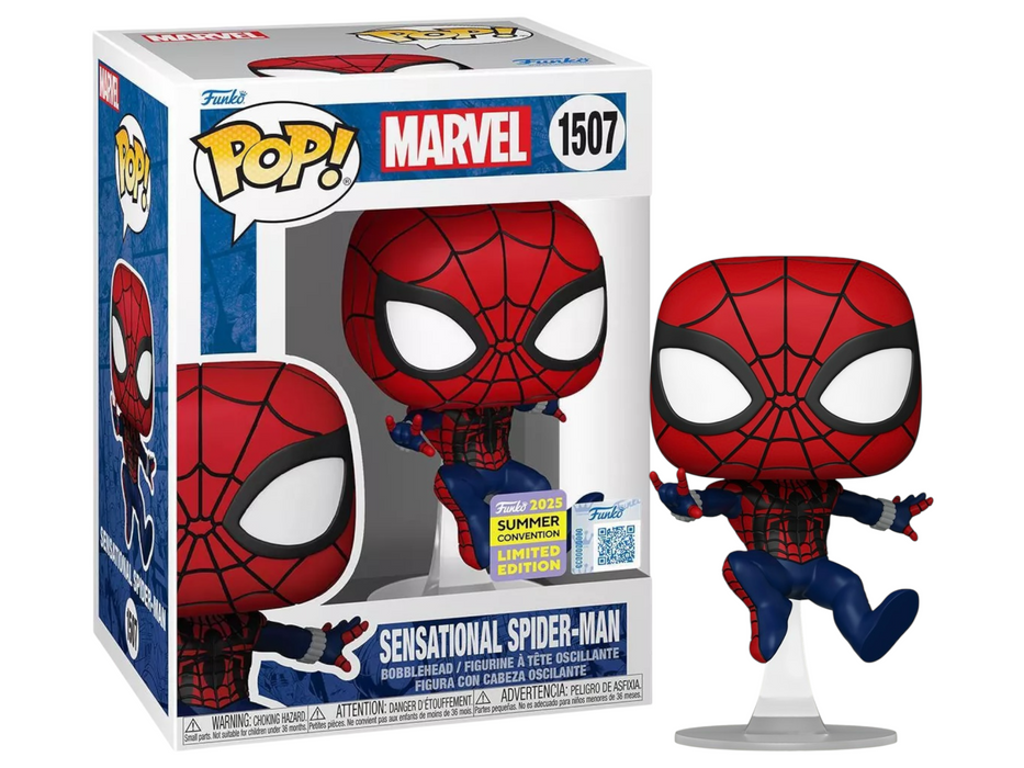 Funko POP! Marvel: Sensational Spider-Man (2025 SDCC/Shared) #1507