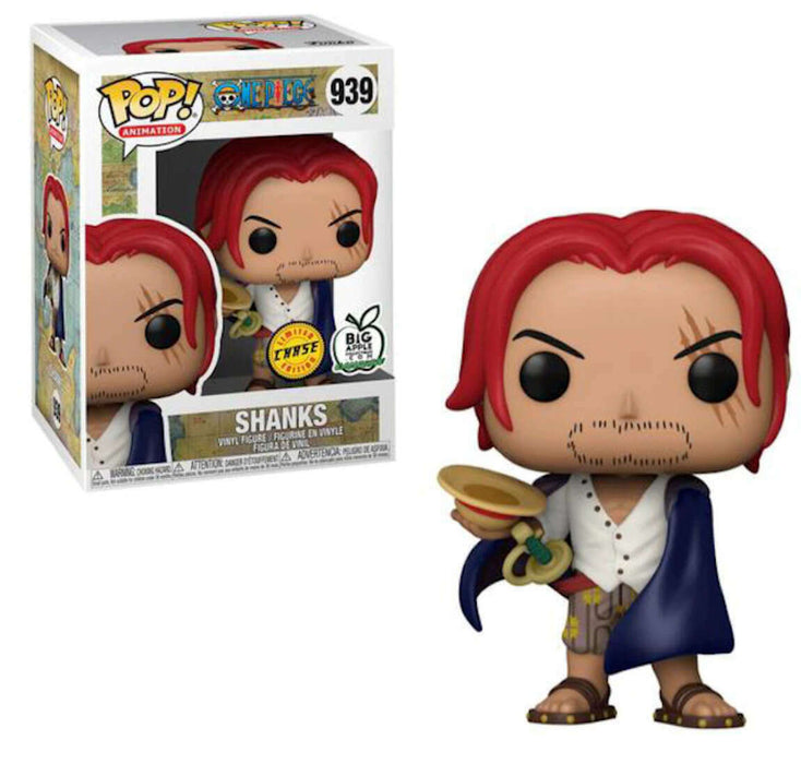 Funko POP! Animation: One Piece - Shanks (Big Apple)(CHASE)(Damaged Box)[C] #939