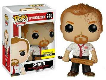 Funko POP! Movies: Shaun Of The Dead - Shaun (Entertainment Earth)(Damaged Box) #240