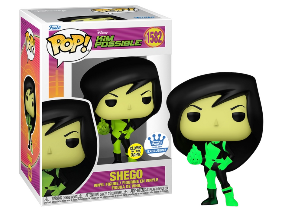 Funko POP! Disney: Kim Possible - Shego (GiTD)(Funko) #1582