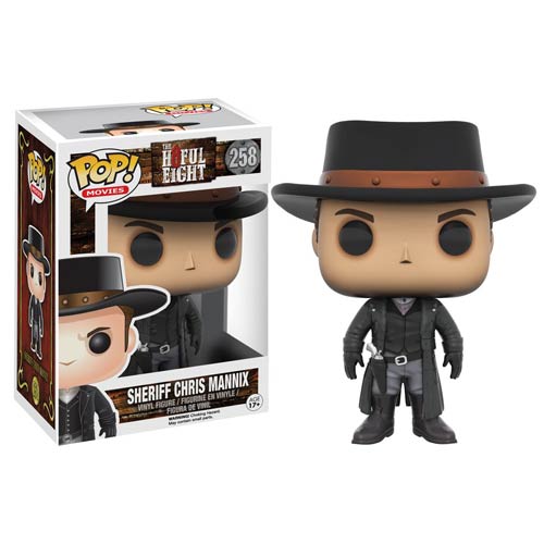 Funko POP! Movies: The H8ful Eight - Sheriff Chris Mannix (Damaged Box) #258