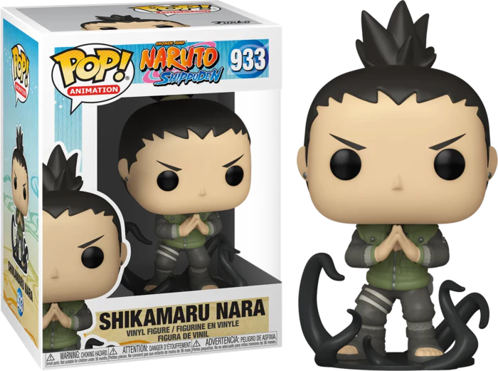 Funko POP! Animation: Naruto Shippuden - Shikamaru Nara (Damaged Box) #933