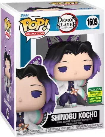Funko POP! Animation: Demon Slayer - Shinobu Kocho (2024 Summer Convention)(Damaged Box) #1605