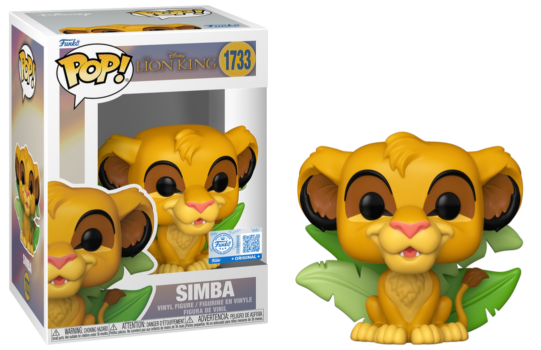 Funko POP! Disney: The Lion King - Simba (Funko Sticker/Specialty Series) #1733