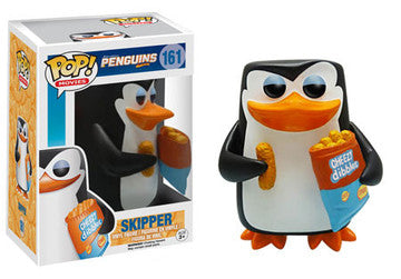 Funko POP! Movies: Penguins -  Skipper (Damaged Box) #161