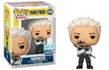 Funko POP! Television: One Piece -Smoker (Funko Sticker/ ToysRus)[Live Action] #2328