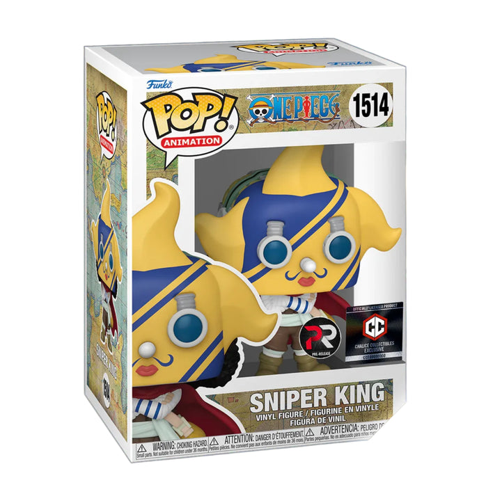 Funko POP! Animation: One Piece - Sniper King (Pre-Release)(Chalice)(Damaged Box) #1514